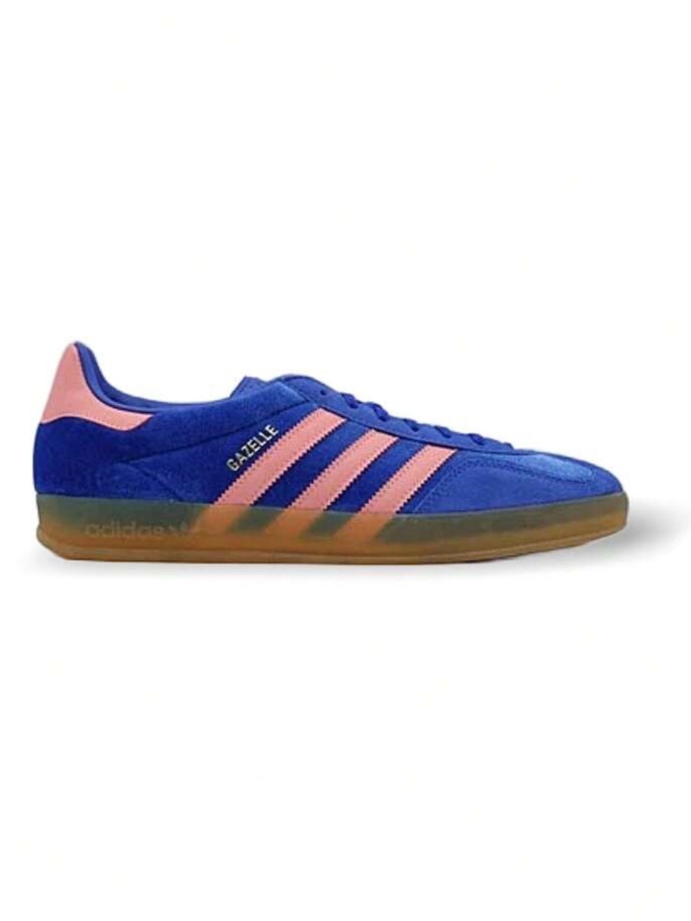 adidas womens gazelle Royal Blue Suede Sneakers - Picture 3 of 5